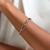 Silver Fancy Belcher Style Link Bracelet