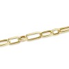 Sterling Silver Gold Plated Multi Link Bracelet