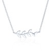 Sterling Silver Leaf Necklace