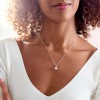 Silver Cubic Zirconia Solitaire Pendant