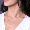 Silver Plain Cross Pendant