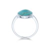 Sterling Silver Marquise Turquoise Ring