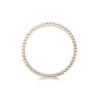 Sterling Silver Yellow Gold Plated Ridged Ring