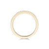 Yellow Gold Plated Roman Numeral Ring