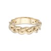 Yellow Gold Plated Braided Ring