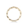 Yellow Gold Plated Braided Ring
