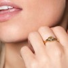 Yellow Gold Plated Knot Ring
