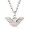 Emporio Armani Stainless Steel Logo Mens Necklace EGS2916040