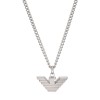 Emporio Armani Stainless Steel Logo Mens Necklace EGS2916040