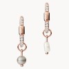 Emporio Armani Sentimental Ladies Pearl Earrings EG3530221