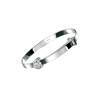 D For Diamond Silver Diamond Set Daisy Baby Bangle