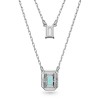 Swarovski Millenia Octagon Cut Layered Pendant Necklace 5640557