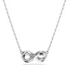 Swarovski Hyperbola Rhodium Plated Infinity Pendant 5687265