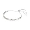 Swarovski Matrix White Rhodium Plated Crystal & Pearl Bracelet 5689633