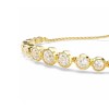 Swarovski Imber Mixed Cut Gold Tone Plated Tennis Bracelet 5705450