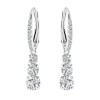 Swarovski Attract Crystal Trilogy Round Drop Earrings 5416155