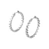 Swarovski Millenia Triangle Cut Hoop Earrings 5602230