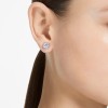 Swarovski Constella Silver Round Pav&eacute; Stud Earrings 5636269