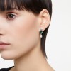 Swarovski Mix Cut Green Mesmera Drop Earrings 5665878