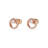 Swarovski Constella Rose Gold-Tone Plated Stud Earrings 5692263