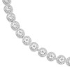 Swarovski Una Angelic White Crystal Rhodium Plated Necklace 5117703