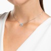 Swarovski Sparkling Dance Rhodium Plated Necklace 5286137