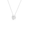 Swarovski Sparkling Dance Rhodium Plated Necklace 5286137