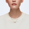 Swarovski Infinity White Crystal Rhodium Plated Necklace 5520576