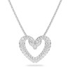 Swarovski Una Double Swan Emblem Necklace 5625533
