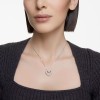 Swarovski Una Double Swan Emblem Necklace 5625533