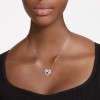 Swarovski Matrix Mixed Cut Heart Necklet