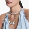 Swarovski Ariana Grande White Flower Necklace 5749179