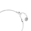 Swarovski Idyllia White Rhodium Plated Heart Ladies Bangle 5684385