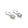 CARAT* Moxie Canary Yellow Halo Drop Earrings CE925W-MOXI-MY