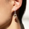 CARAT* Moxie Canary Yellow Halo Drop Earrings CE925W-MOXI-MY