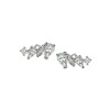 Carat* London Abigail Mixed Cut Climber Stud Earrings CE925W-ABIG
