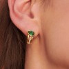 CARAT* Jaia Emerald Green Pear Cut Gold Vermeil Earrings CE925Y-JAIA-EM