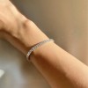 Carat*London Basics Silver Cubic Zirconia Bracelet 20033-7