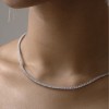 CARAT* Lexi Tennis Necklace 42cm CN925W-LEXI-TENN-M
