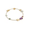 Marco Bicego Jaipur Colour Mixed Graduated Bracelet 18.5cm BB1485 MIX01 Y 02