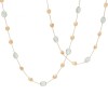 Marco Bicego Siviglia 18ct Yellow Gold Aquamarine Necklace CB1624 AQ01 Y 02
