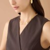 Marco Bicego Lunaria Twist 18ct Yellow Gold Necklace CB2896 Y 02