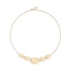 Marco Bicego Lunaria 18ct Yellow Gold Diamond Accent Necklace CB2901 B YW Q6