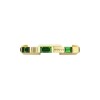 Gucci Link to Love 18ct Yellow Gold Green Tourmaline Ring YBC662256003
