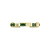 Gucci Link to Love 18ct Yellow Gold Green Tourmaline Ring YBC662256003
