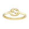 Gucci Interlocking 18ct Yellow Gold Ring YBC679115002