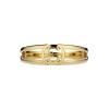Gucci 18ct Yellow Gold Interlocking 2 Band Ring YBC A000MX 001