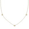 Gucci 18ct Yellow Gold Interlocking Necklet YBB 874195 001