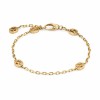 Gucci Interlocking 18ct Yellow Gold GG Bracelet YBA629904001 - Size S