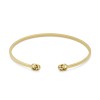 Gucci GG Running 18ct Yellow Gold Cuff Bangle YBA481663001 - Size M